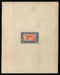 France_1924_Yvert_186a-Scott_201_unadopted_Jeux_Olympiques_Paris_50c_blue_101_+_orange_415_typo_ba_CP