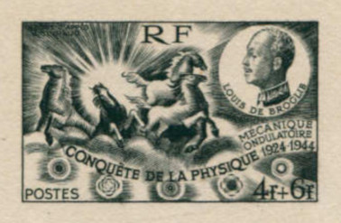 France_1944_Yvert_617b-Scott_B184_unadopted_4f_+_6f_Louis_de_Broglie_RF_black_ea_AP_detail