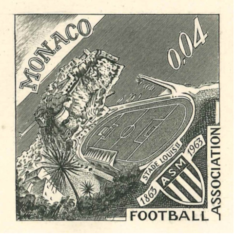 Monaco_1963_Yvert_623A-Scott_556_Louis_II_Stadium_unissued_without_overprint_black_c_AP_detail