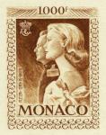Monaco_1959_Yvert_PA72b-Scott_C55_unadopted_1000f_Grace_et_Rainier_III_maigre_brown-orange_b_AP_detail
