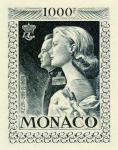 Monaco_1959_Yvert_PA72b-Scott_C55_unadopted_1000f_Grace_et_Rainier_III_maigre_dark-blue-grey_c_AP_detail