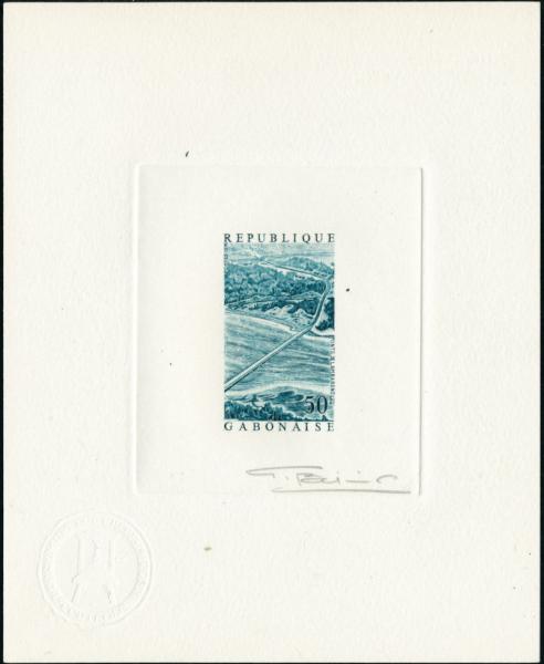 Gabon_1976_Yvert_355-Scott_362_blue-green_aa