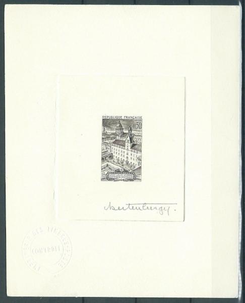 France_1963_Yvert_1388-Scott_1066_black