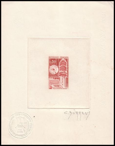 France_1964_Yvert_1417-Scott_1087_brown-red_b