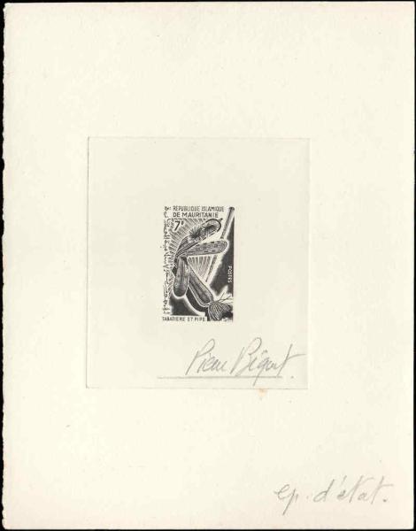 Mauritania_1965_Yvert_198-Scott_196_etat_sepia