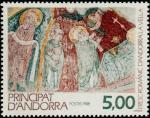Andorra_1988_Yvert_375-Scott_369