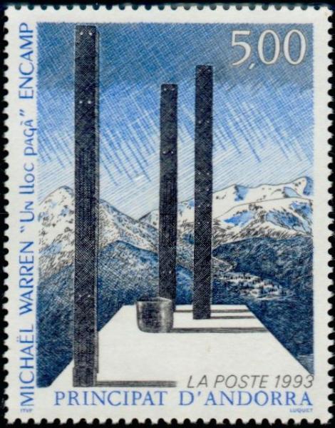 Andorra_1993_Yvert_439-Scott_431