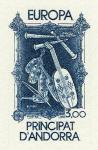 Andorra_1985_Yvert_340-Scott_338_dark-blue_a_detail