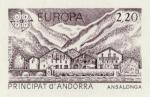 Andorra_1986_Yvert_348-Scott_344_dark-lilac_detail