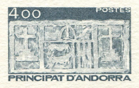 Andorra_1986_Yvert_346-Scott_333_dark-grey_detail