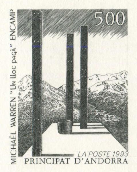 Andorra_1993_Yvert_439-Scott_431_positive_black_a_detail