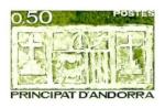 Andorra_1983_Yvert_321-Scott_315_olive-green_detail
