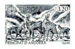 Andorra_1986_Yvert_349-Scott_345_dark-grey_detail