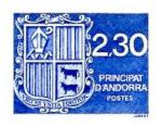 Andorra_1990_Yvert_387-Scott_386_blue_detail