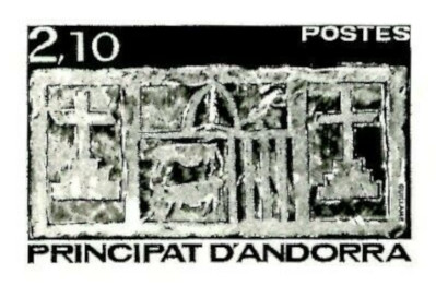 Andorra_1990_Yvert_390-Scott_380_black_detail