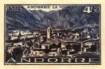 Andorra_1945_Yvert_108-Scott_93_blue_+_violet_a_detail