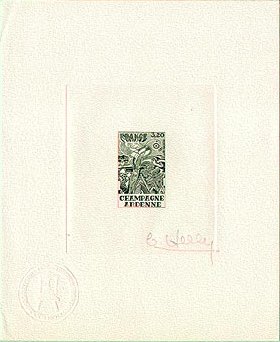 France_1977_Yvert_1920-Scott_1513_dark-olive-green