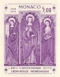 Monaco_1972_Yvert_BF7a-Scott_864_unadopted_Dolceaqua_Red_Cross_violet_g_ESS_detail
