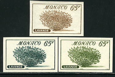 Monaco_1959_Yvert_521a-Scott_445_unadopted_65f_Lavande_different_colors_ESS