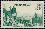 Monaco_1944_Yvert_267-Scott_B78_Ste_Devote_Procession_IS