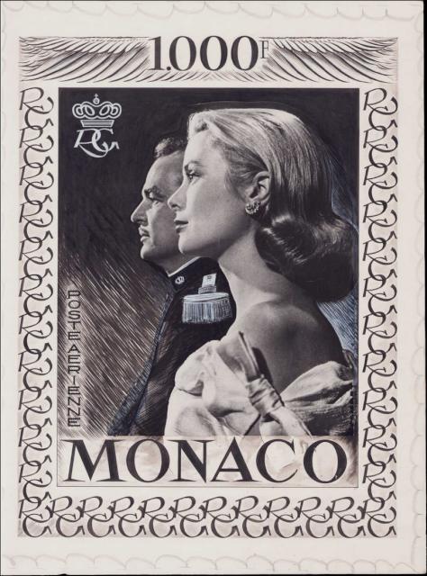 Monaco_1959_Yvert_PA72a-Scott_C55_unadopted_1000f_Grace_et_Rainier_III_gros_MAQ_ab