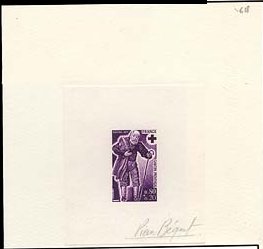 France_1977_Yvert_1959-Scott_B503_violet