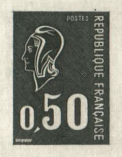 France_1971_Yvert_1664-Scott_1293_etat_black_c_detail