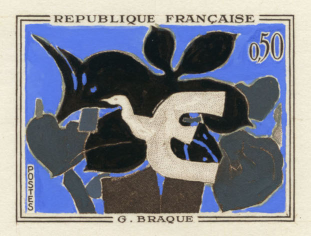 France_1961_Yvert_1319-Scott_1015_positive_hand_multicolor_aa_detail