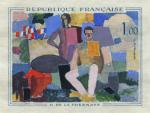 France_1961_Yvert_1322-Scott_1018_positive_hand_multicolor_ac_detail