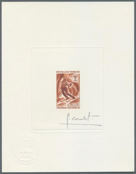 France_1968_Yvert_1547-Scott_B415_brown