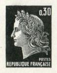 France_1969_Yvert_1611-Scott_1231c_etat_black_typo_ab_detail