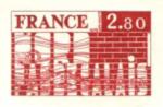 France_1975_Yvert_1852-Scott_1445_red_detail