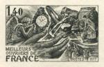 France_1977_Yvert_1952-Scott_1556_black_detail