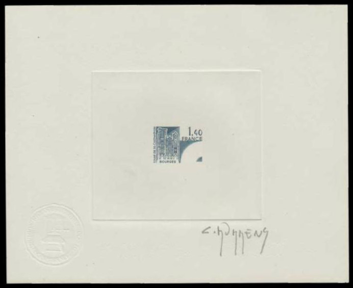 France_1979_Yvert_Preoblit_164-Scott_1655_blue-grey_b