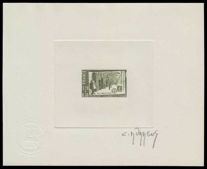 France_1979_Yvert_2037-Scott_1637_dark-olive-green