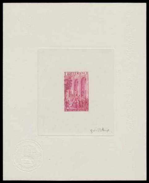 France_1979_Yvert_2049-Scott_1649_lilac-red