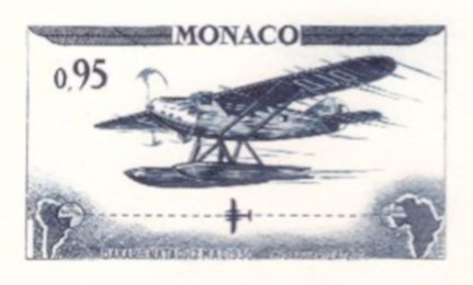 Monaco_1964_Yvert_650-Scott_578_etat_blue_gb_detail