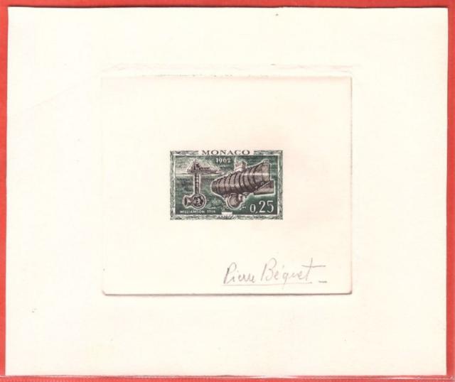 Monaco_1962_Yvert_593a-Scott_523_unadopted_bathyscaphe_Trieste_etat_dark-green_+_sepia_ab_AP