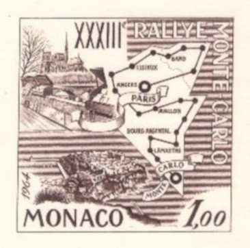 Monaco_1963_Yvert_616-Scott_549_etat_sepia_c_detail