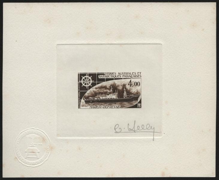 FSAT_1976_Yvert_PA46-Scott_C43_dark-brown