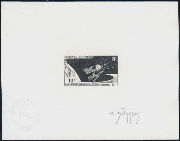 N_Caledonia_1966_Yvert_PA87-Scott_C46_black_aa