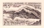 N_Caledonia_1960_Yvert_301-Scott_317_etat_dark-brown_detail