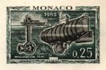 Monaco_1962_Yvert_593-Scott_523_etat_dark-green_+_sepia_aa_detail