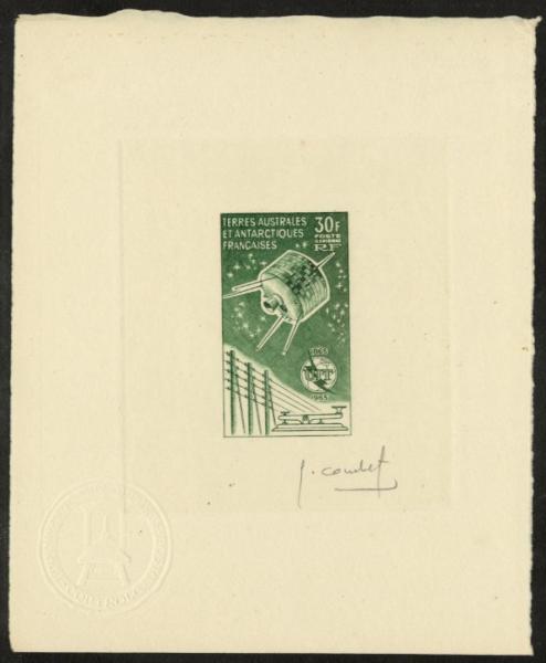FSAT_1965_Yvert_PA9-Scott_C8_green
