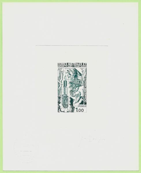 FSAT_1977_Yvert_70-Scott_73_dark-green