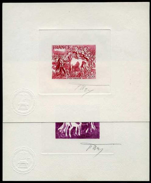 France_1978_Yvert_2026-Scott_1585_positive_red_+_negative_lilac