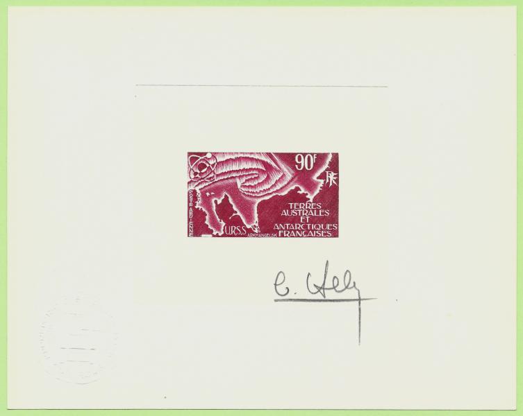 FSAT_1975_Yvert_PA41-Scott_C40_lilac