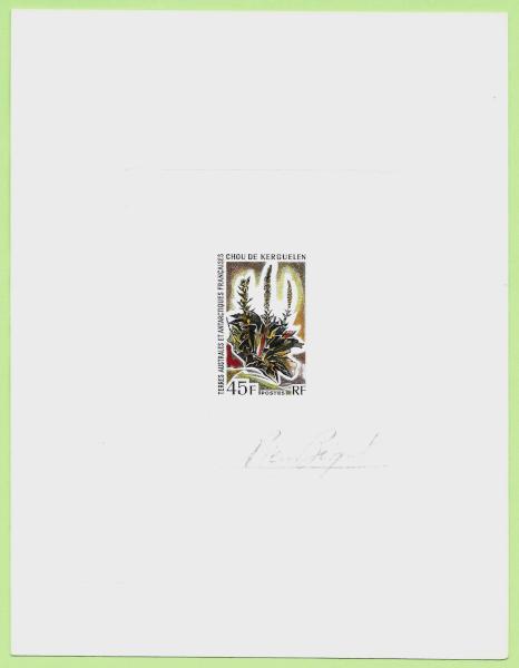 FSAT_1973_Yvert_48-Scott_54_hand_multicolor_on_black