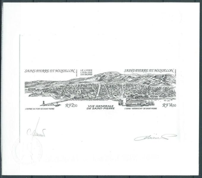 St_Pierre_1990_Yvert_530A-Scott_black