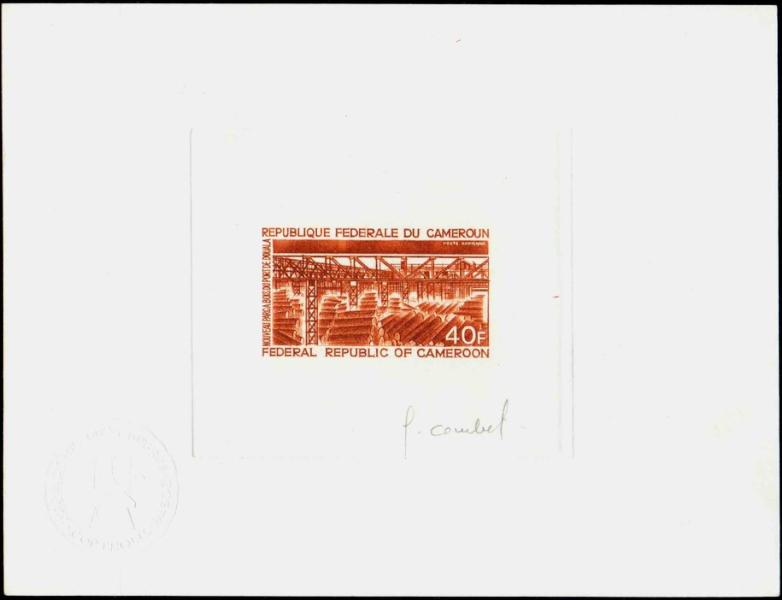 Cameroun_1971_Yvert_PA176-Scott_C161_brown_a